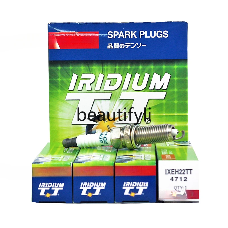 DENSO IXEH22TT double needle iridium spark plug 4 pcs