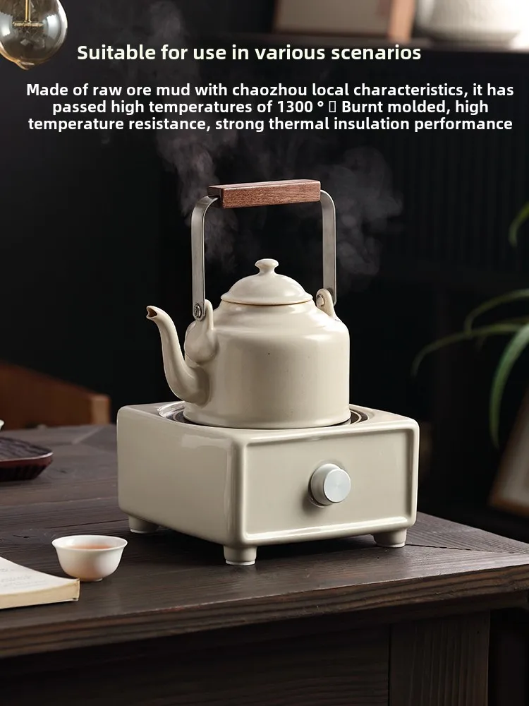 전기 세라믹 스토브 가정용 주전자, 물 끓이기 티팟 세트, 220V