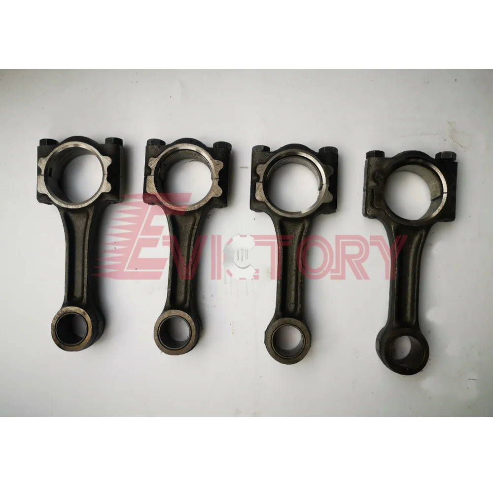 for KUBOTA V1505T V1505 crankshaft Connecting Rod 4pcs Main conrod Bearing Set