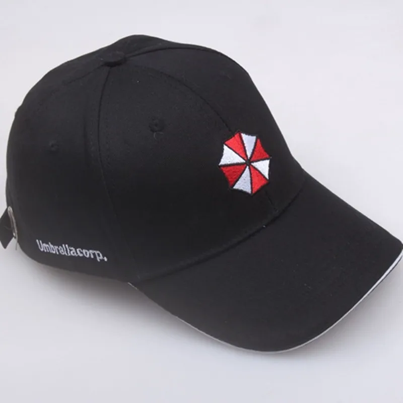 Outdoor Sunscreen Movie Hats Residents Evils Protective Umbrella Baseball Cap Umbrella Corporation Symbol Unisex Adjustable Hat