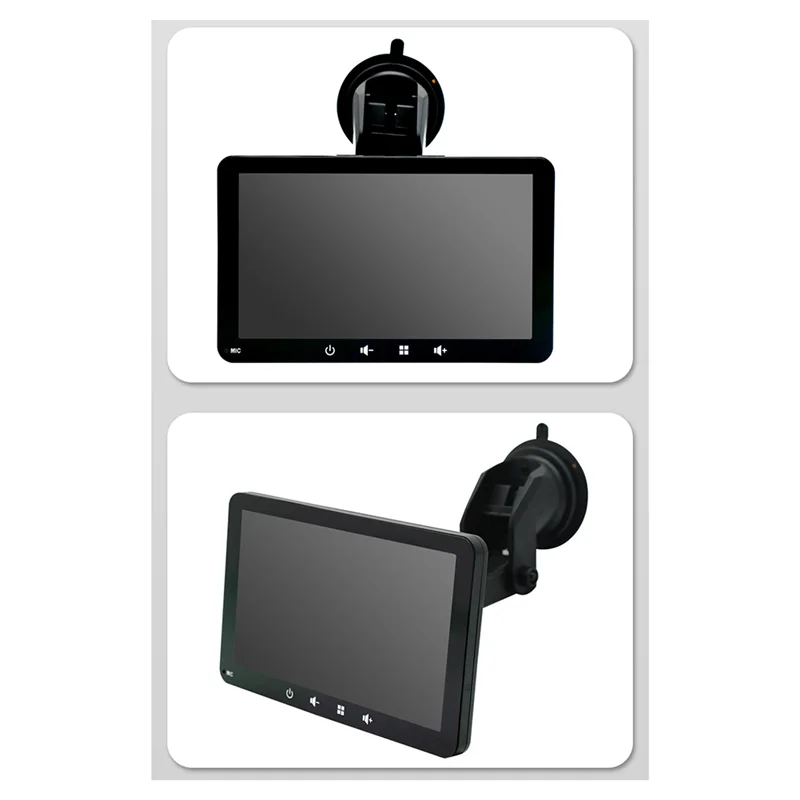 

1Set Car Capacitive Touch Navigation Screen Wireless Carplay&Android Auto Car Portable Multimedia Player Black ABS+Metal-A67F