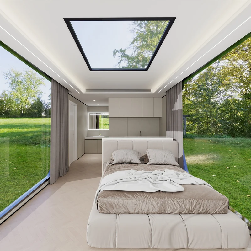 كبسولة الفضاء منزل سعر المصنع كبسولات الفضاء المنازل الفاخرة الحديثة المعيشة كبسولة المنازل منخفضة التكلفة نوعية جيدة مقاومة الرياح