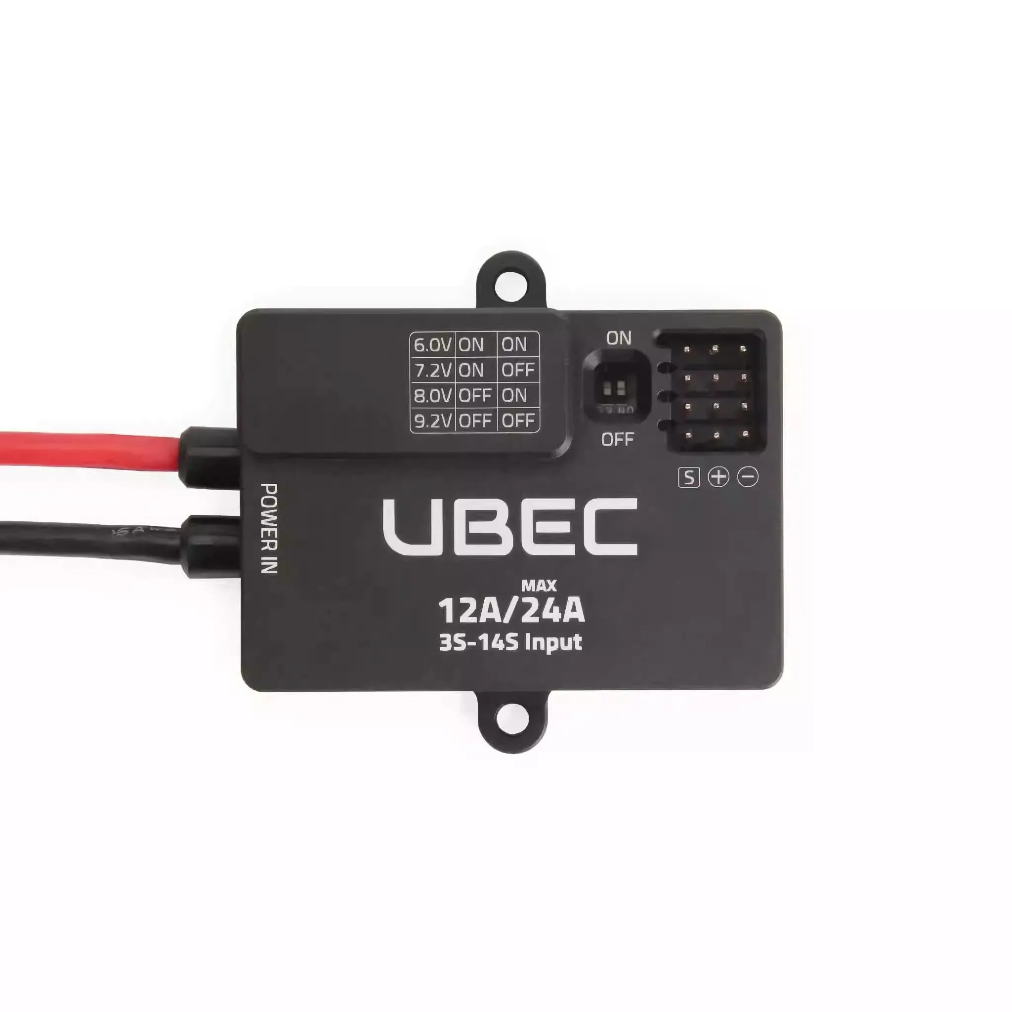 SkyDElHolybro UBEC Power Module 12A 15026 Input 3~14S Output Voltage 6.0V/7.2V/8.0V/9.2V With XT30