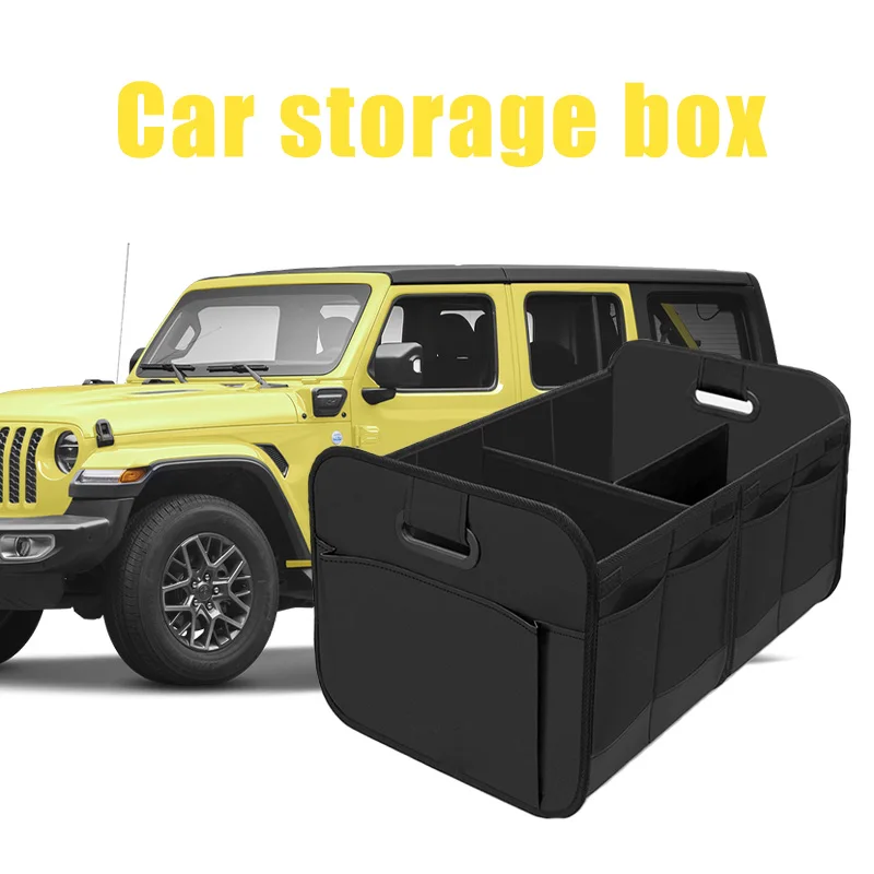 

Автомобильный ящик для хранения, ящик для хранения в багажнике, ящик для хранения из ткани Оксфорд, большая вместимость, складной для Subaru, Honda, Jeep, Toyota