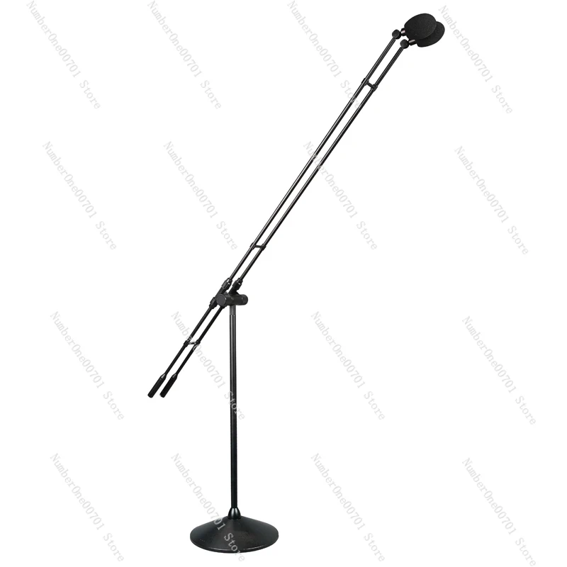 Professional Condenser Gooseneck Microphone with Metal Stand, Wired Recording Microphone for Choir Church Wedding Use