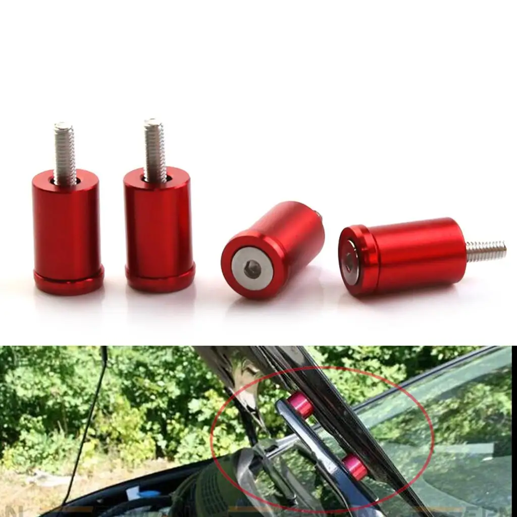 Alloy Hood Vent Spacer Riser for Car Auto Motor Engine Swap