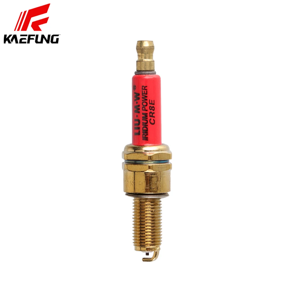 ملحق بديل شمعة إشعال حمراء لمضخة مركبة ، دراجة ترابية ، عربة الذهاب ، دراجة نارية ، 4 ستروك ، CR8E ، 125cc ، 150cc ، 200cc ، 250cc