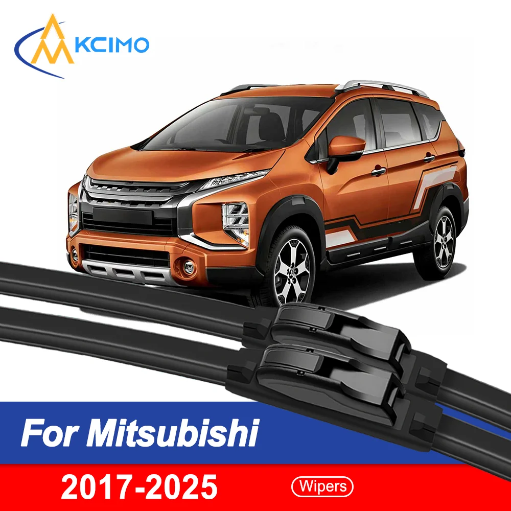 

Aerodynamic Flat Windshield Wipers for Mitsubishi Xpander 2017–2025 Smooth Wiping Low Noise