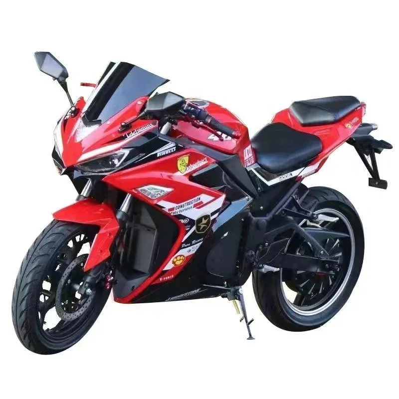 دراجات نارية كهربائية عالية الطاقة 72 فولت 5000 وات 10000 وات للكبار دراجة ترابية على الطرق الوعرة دراجة رياضية موتو إليكتريكا سباق الدراجات النارية للمبيعات #4