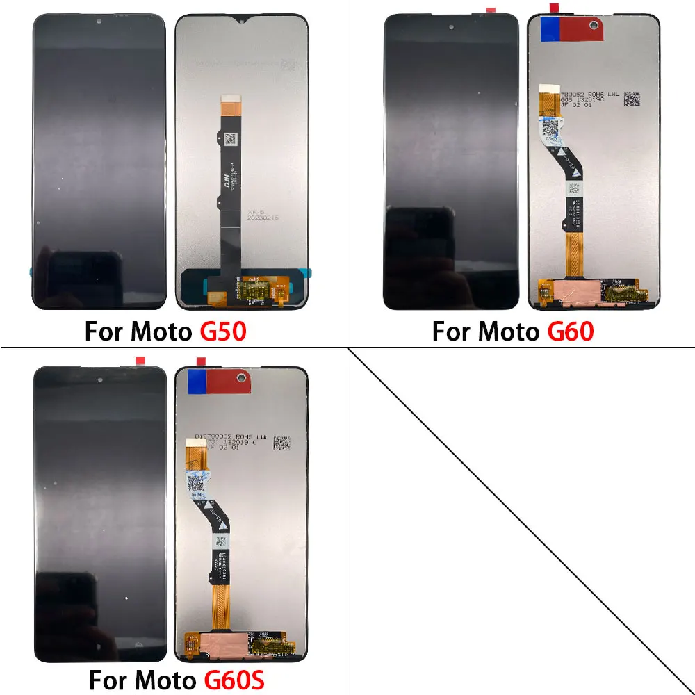 LCD Display Touch Screen Replacement Digitizer Assembly For Motorola For Moto G10 G30 G100 G22 G31 G50 G60 G60s G 5G Plus