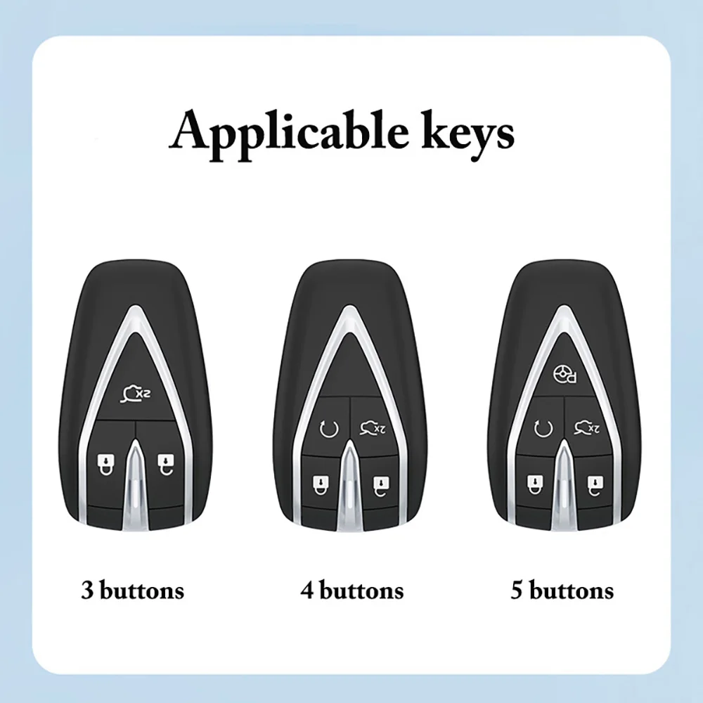 Zinc Alloy Car Key Case Cover Shell for Changan UNIT UNIK CS35PLUS CS55 PLUS CS75 PLUS Oshan X7 X5 Car Accessories