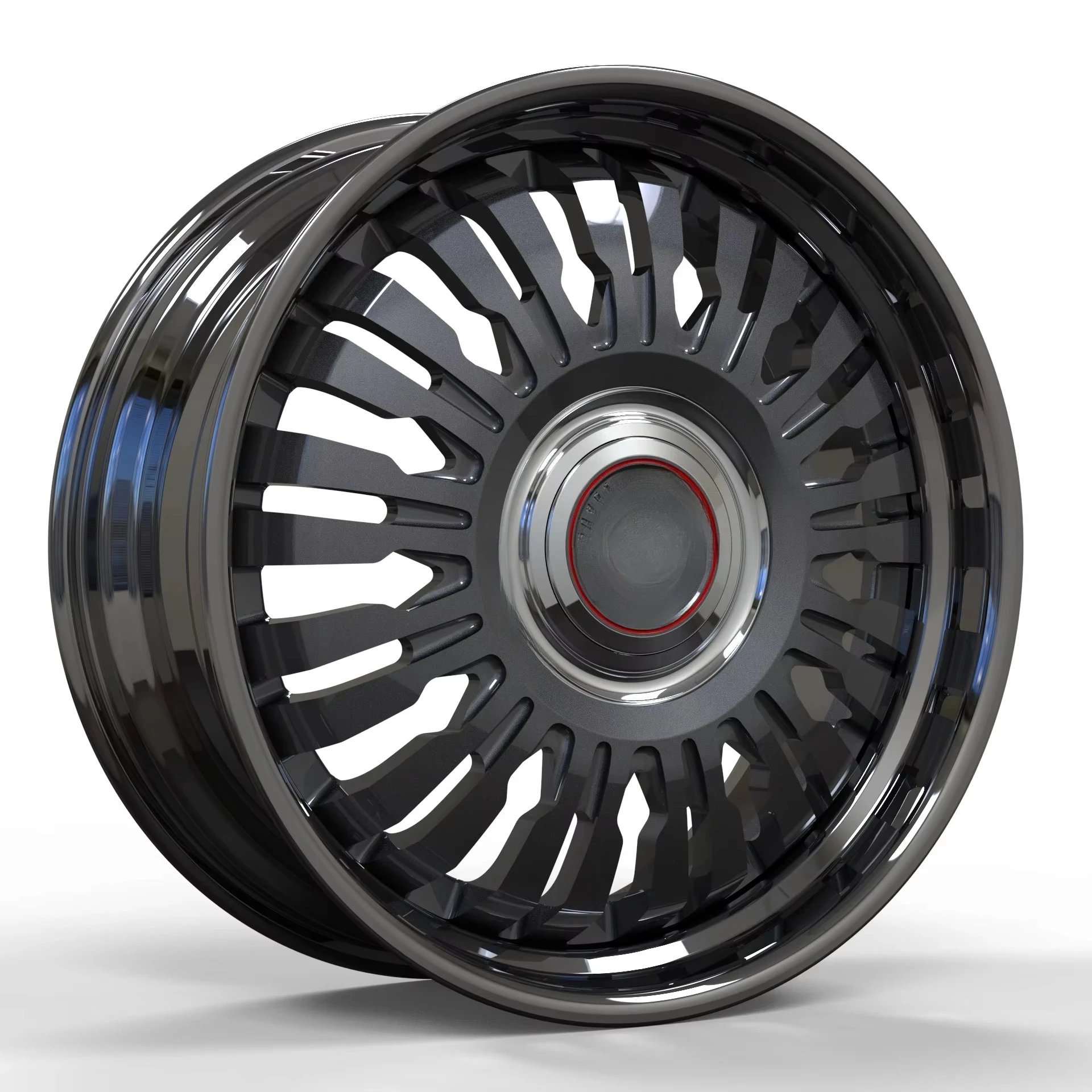 

HADISON HD2P1004 Custom 2PC Forged Wheels 16 to 24 Inch Black Chrom Milled Aluminum Alloy Wheel Suitable for Luxury Car Wheels