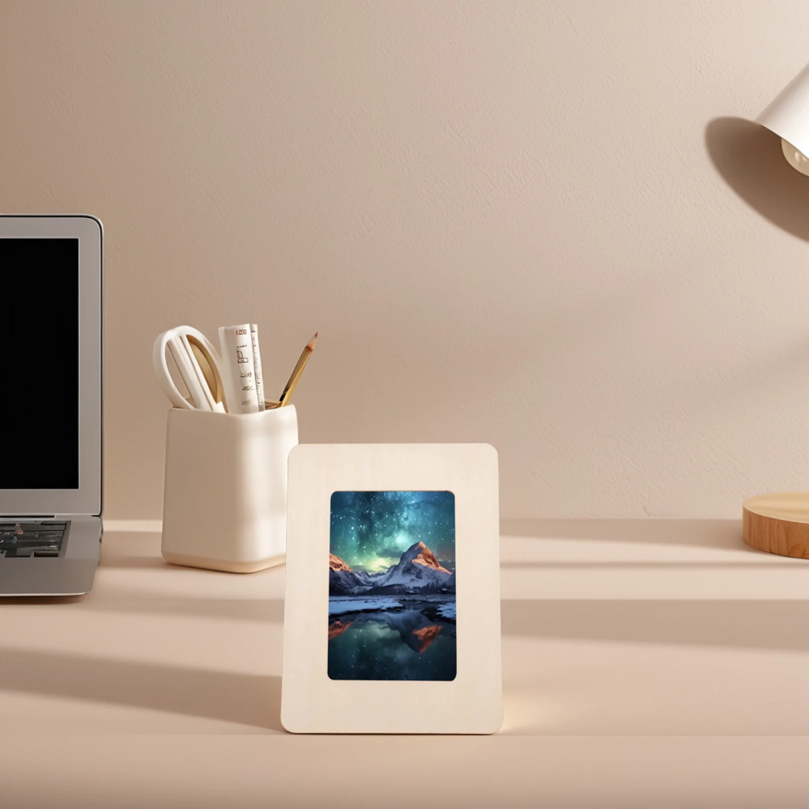 กรอบรูปไม้ DIY สำหรับเด็ก 10 ชิ้น ไม้ดิบขนาดเล็กสำหรับระบายสี งานฝีมือสำหรับเด็ก แสดงผลงานศิลปะ กรอบรูปไม้ขนาดเล็ก