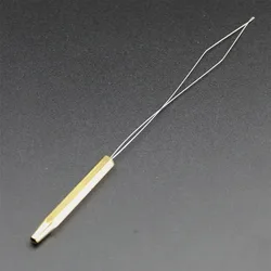 1PC Brass Bobbin Threader Fly Fishing Tying Thread Half Hitch Tool Fly Fishing Bug Binding Tools Fishing Tools