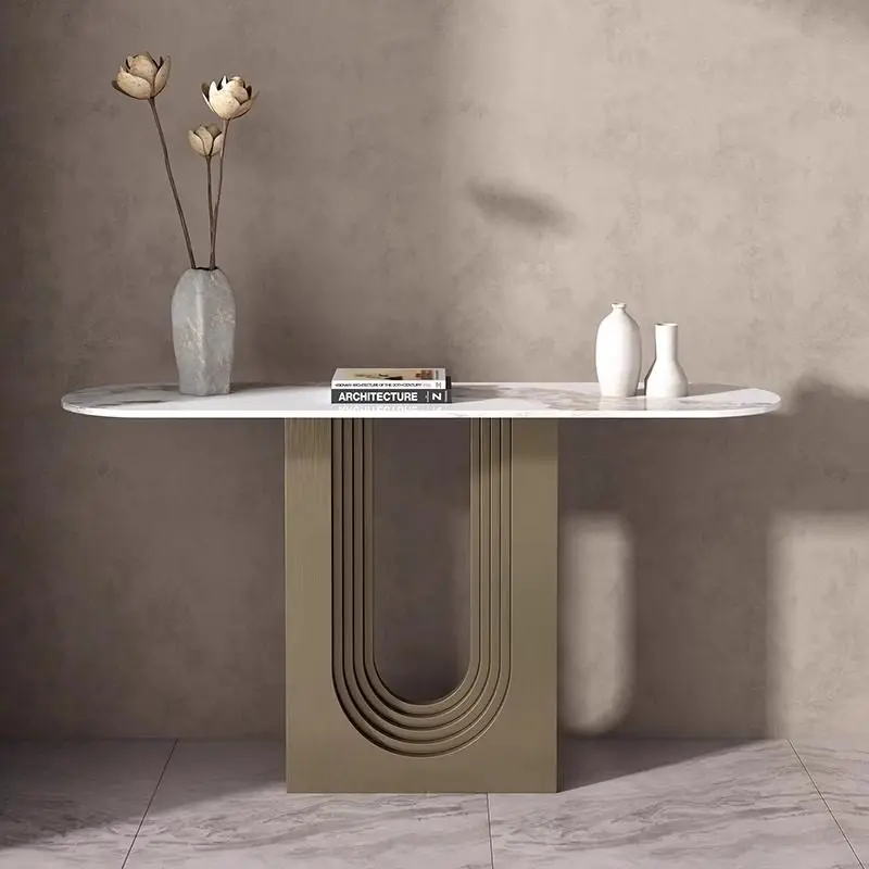 

Premium Unique Nordic Console Tables Space Saving Console Entrance Creative Living Room Furniture Mesita Recibidor De Entrada