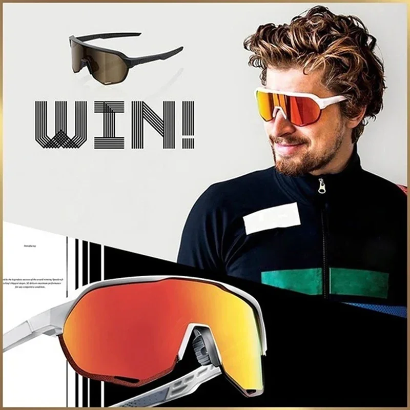 

Outdoor Sports Photochromic Cycling Glasses for Men Women Polarized Road Bike Sunglasses