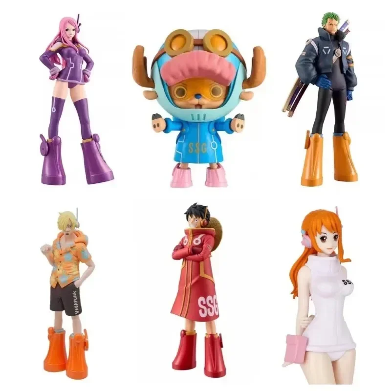 Hot One Piece Anime Figure 17cm Luffy Zoro Chopper Nami Action Figure Land Of Wano Toys For kids toys Collectible PVC Model Doll