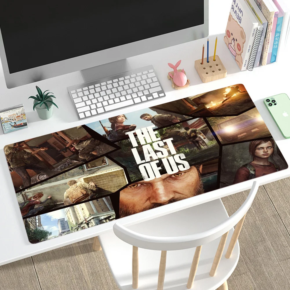 

LAST OF US Mousepad Mouse Mat Desk Mat With Pad Gaming Accessories Prime Gaming XXL Keyboard Pad Padding Mat