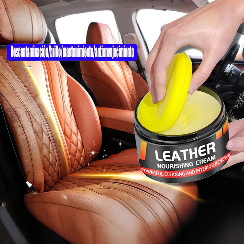 

Complete Leather Care Solution Cleaning Nourishing And Beautifying For Car And Home Leather Items