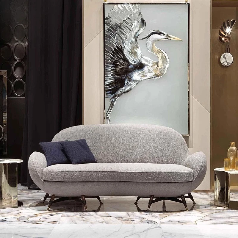 Poltrona per divano singolo nordica moderna e creativa