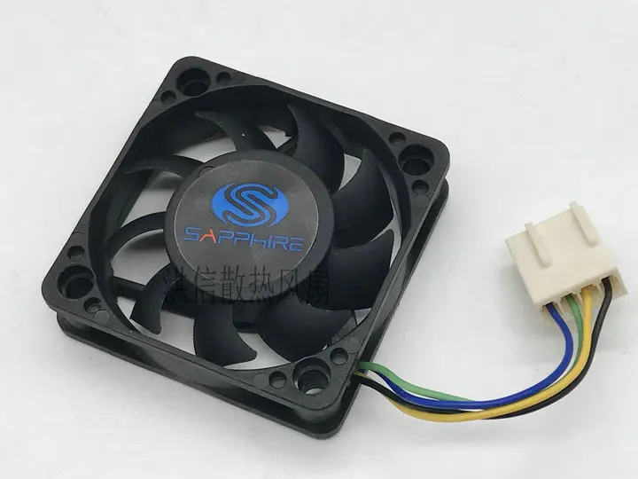 Everflow r124010bm dc 12v 0,5a 40x40x10mm 4-Draht-Server-Lüfter