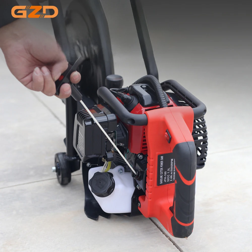 Gasoline 58cc Engine Power 420mm Concrete Cutter Diamond Wall Cutter Saw Blade for Cutting