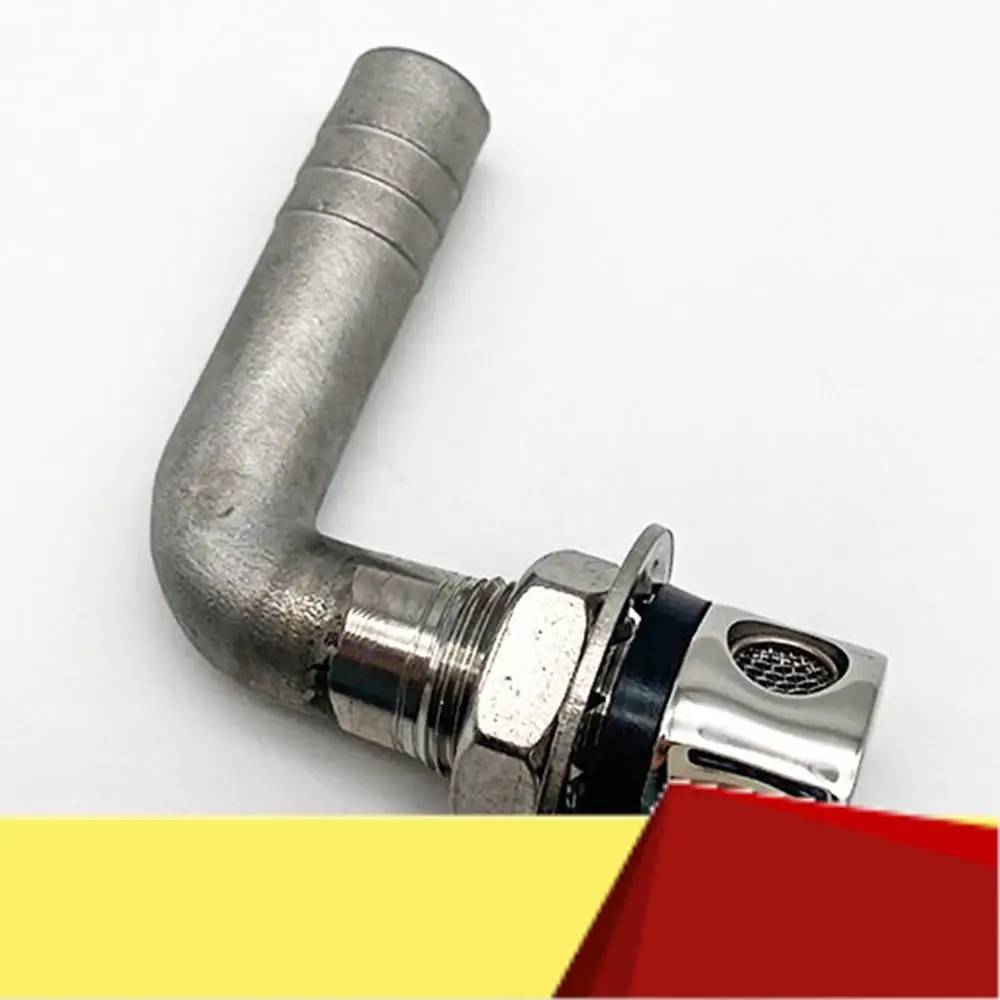 

Нержавеющая сталь 90 ° Вентиляционное отверстие вентиляции изгиба топлива 3/5 дюймов — бензобак для лодки/грузовика/автомобиля — M53K