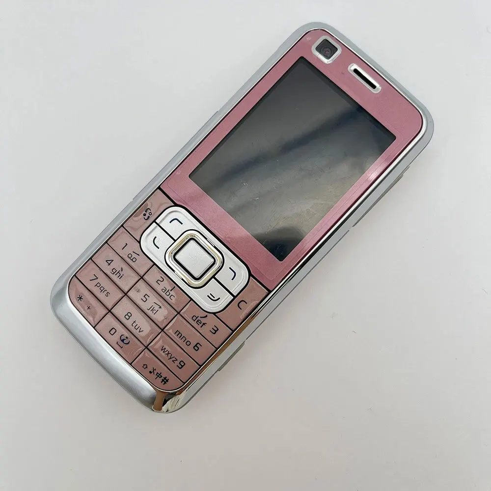 الأصلي مقفلة 6120 كلاسيكي واحد SIM بلوتوث 2.0 "890mAh مكبر الصوت شحن سريع الهاتف المحمول في حالة جيدة