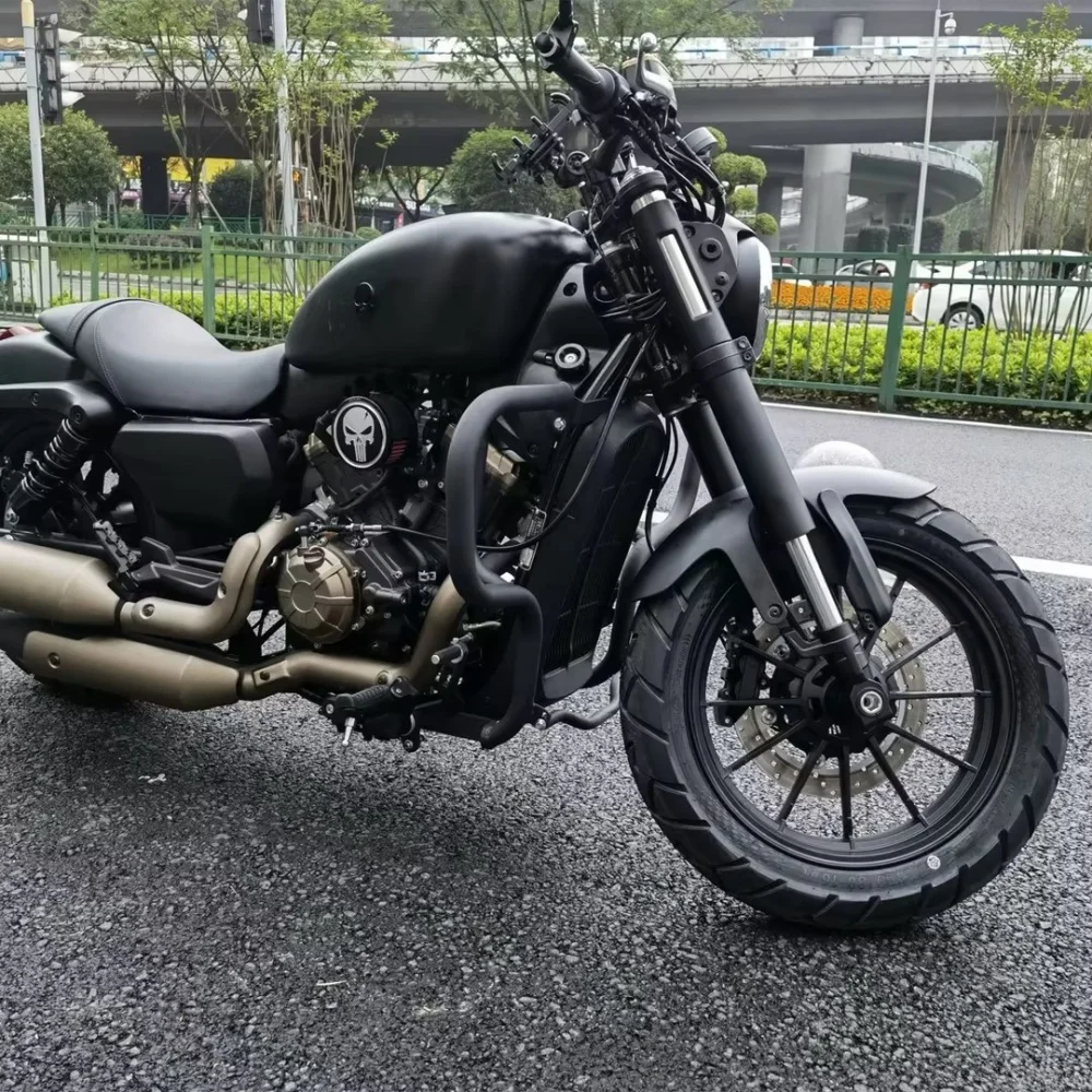 For QJMOTOR 300SRV SRV300 modified shock absorber protective cover shock absorber dust cover front fork tube protective cover