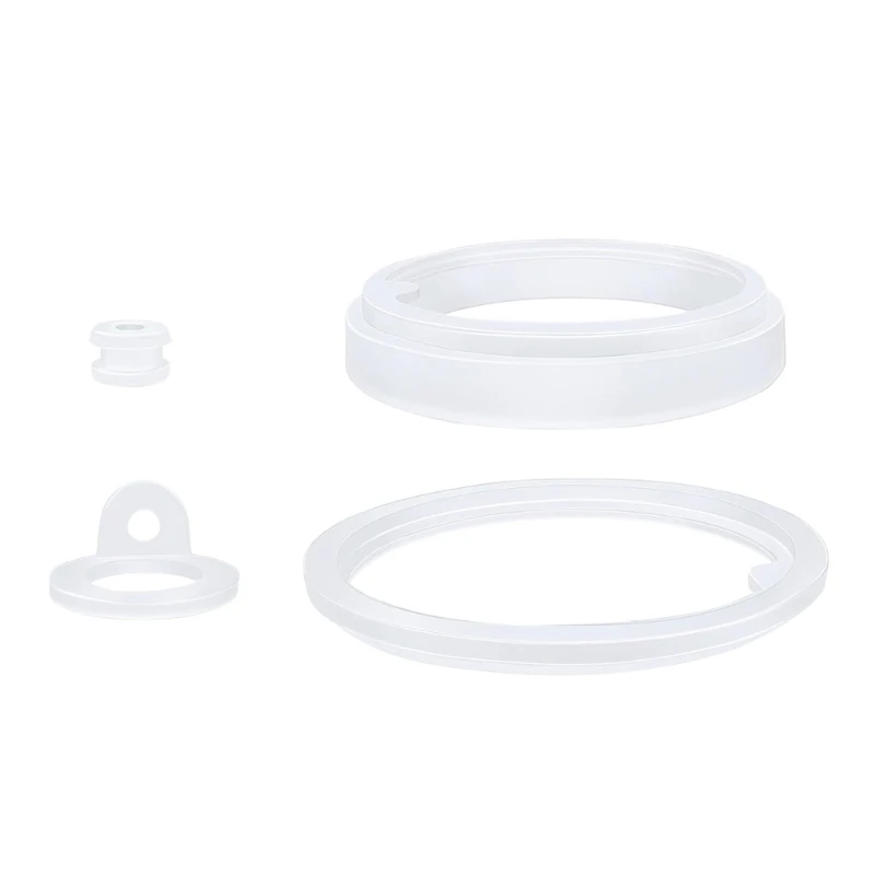 367A 3/4pcs Silicone Sealing Gasket Accessories for Thermoflask 24/32/40/64oz Seal Rings Replacement Water Bottle Cup Parts