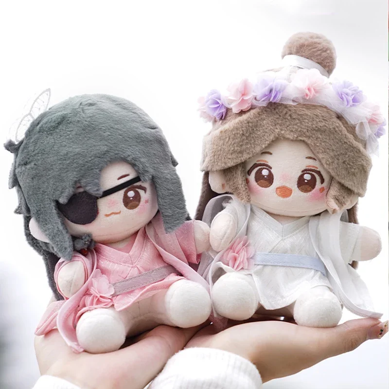 Heaven Official\'s Blessing Tian Guan Ci Fu TGCF pluche pop knuffel knuffels prachtige bloemen Xie Lian Hua Cheng figuur speelgoed