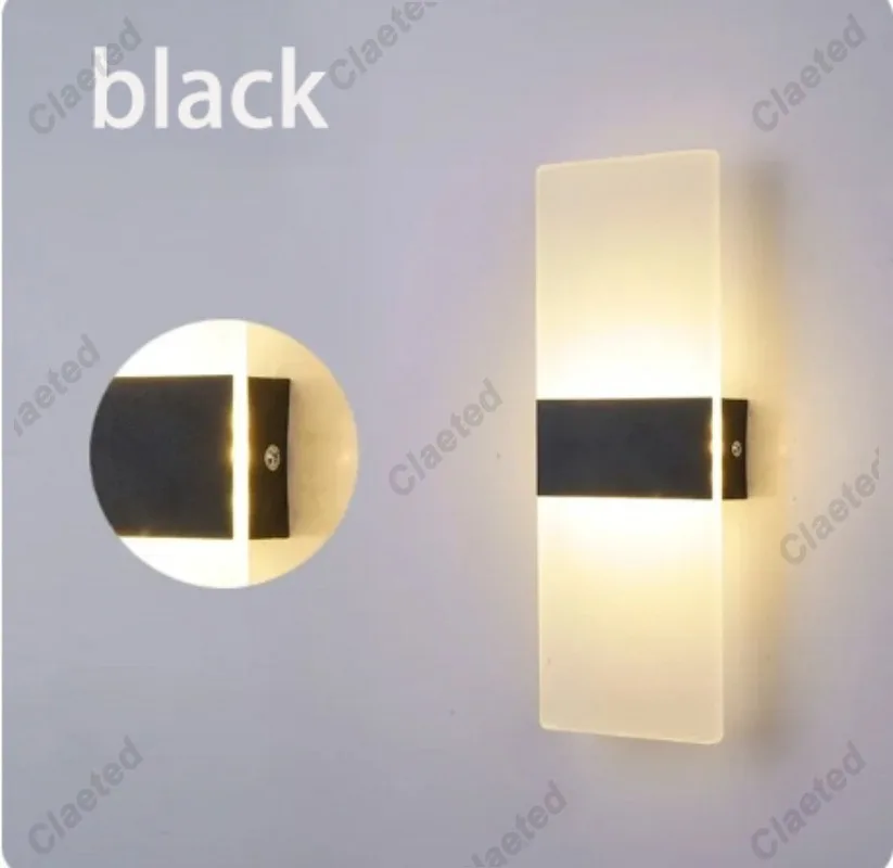 

LED Acrylic Indoor Wall Lamp Bedside Lamp Living Room Balcony Corridor Corridor Restaurant Hotel Decorative Lighting Fixtures