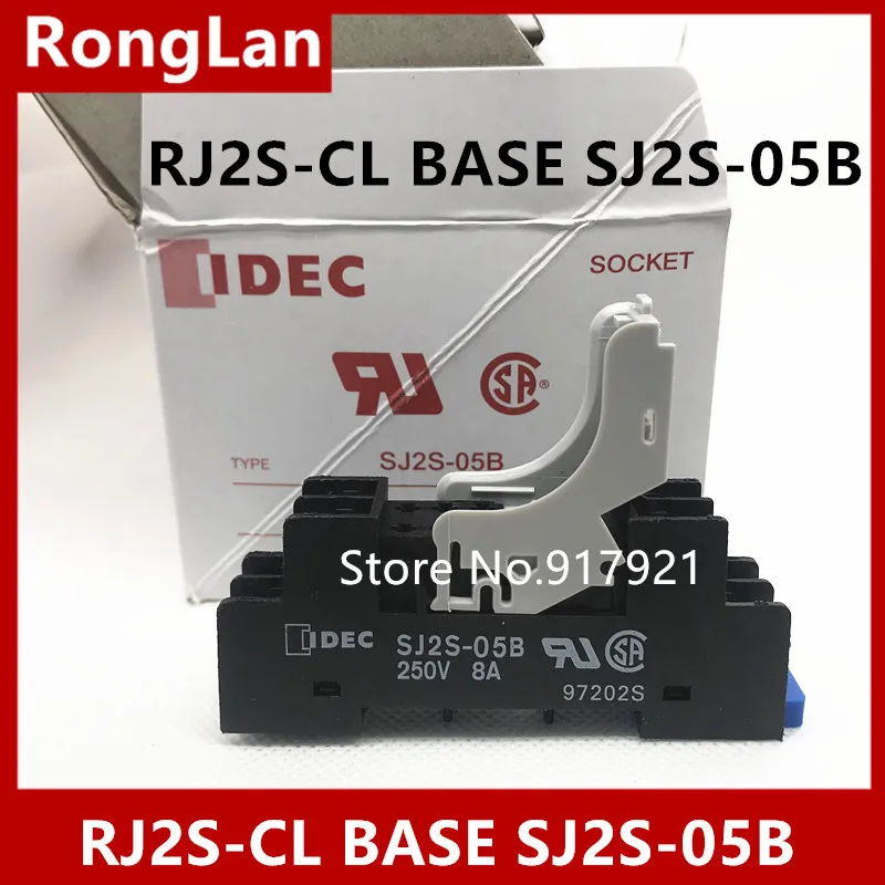 [ SA ] Relay IDEC Izumi asli baru RJ2S-CL-A24 AC24V RJ2S-CL-A110 AC110V RJ2S-CL-A220 AC220V BASE SJ2S-05B--10PCS/LOT