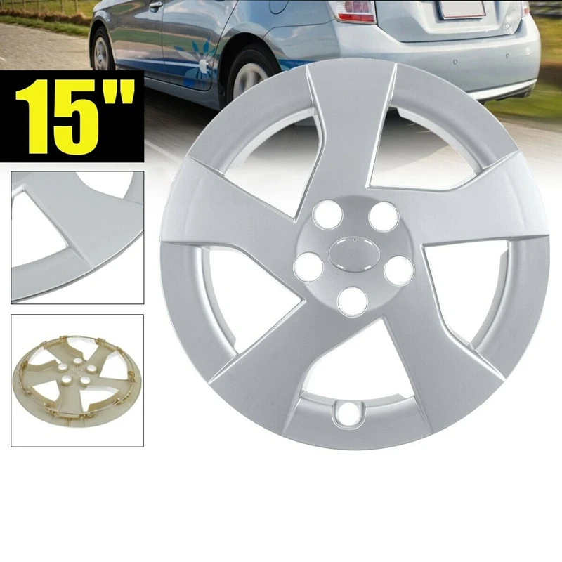 15 Inch Car Wheel Cover Hub Cap Replacement For Toyota Prius 2010 2011 42602-47110