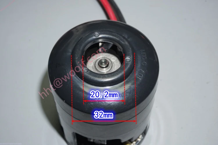 DC24V high-speed high-power brushless fan 350 watt vacuum cleaner motor 120000 rpm FOC diameter 50mm