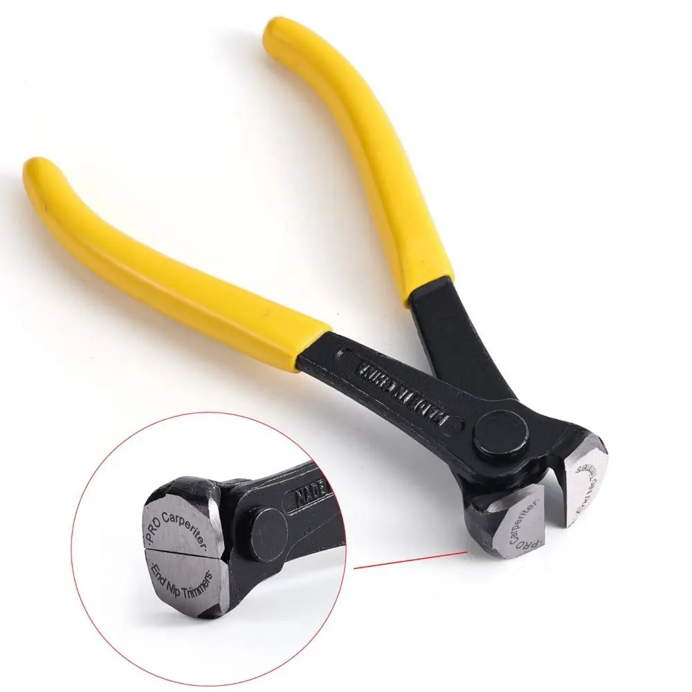 6 Inch Guitar Fret Wire End Cutter Repair Maintenance Guitar Luthier Tools String Puller Pliers Hand Tool