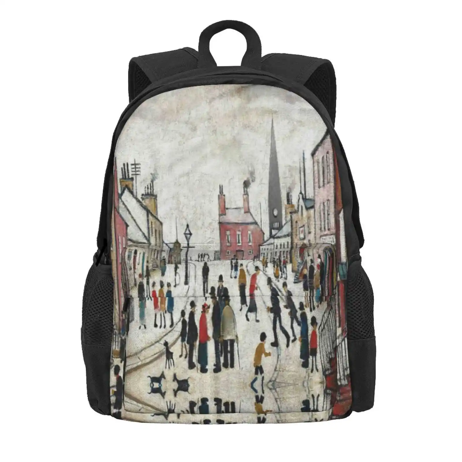 L S Lowry Hot Sale Schoolbag Backpack Fashion Bags L S Lowry Pencil Drawings L S Lowry Drawings L S Lowry Horse Drawing L S