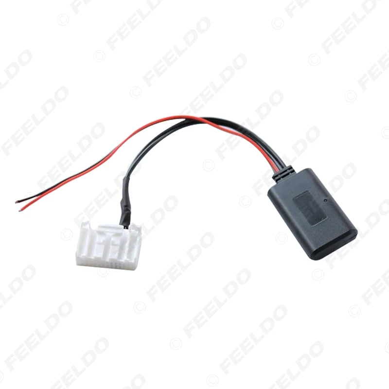 Car Aux-in Wireless Bluetooth Adapter Module Audio Receiver with Mic for Subaru Outback Forester - Host AUX Cable Included