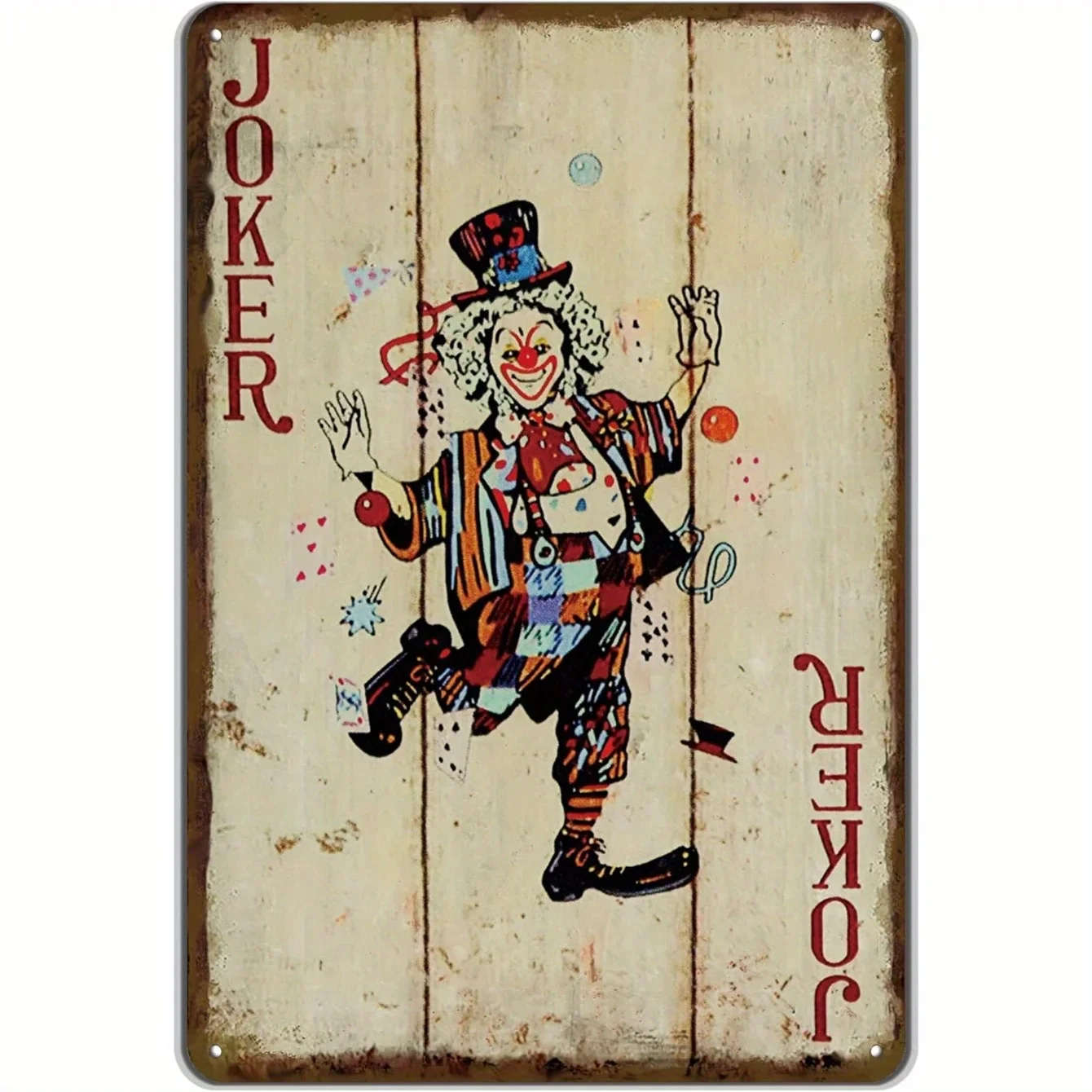 Vintage Joker Metal…