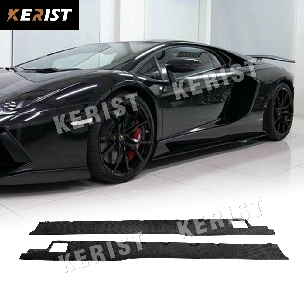 For Lamborghini Aventador LP700-4 2011-2017 Carbon Fiber Side Skirts intake Frame Air Duct