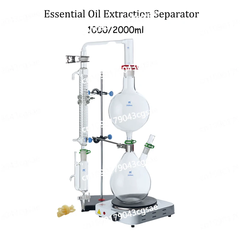 Extraction Separator Household Essential Oil Distillation Kit Water Distiller Purifier Essential Oil