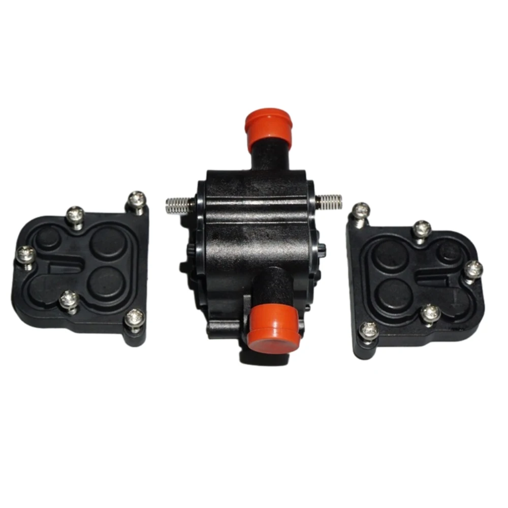 555 Motor 18V Diaphragm High Pressure Pump 8bar Pressure 150ml/min 12-24V Diaphragm Pump Water Gun Storage Self-priming Pump