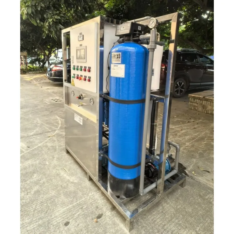 Automatic Seawater Well Water Desalination System Water Purification Machine Salt Water Reverse Osmosis Machine for Irrigation