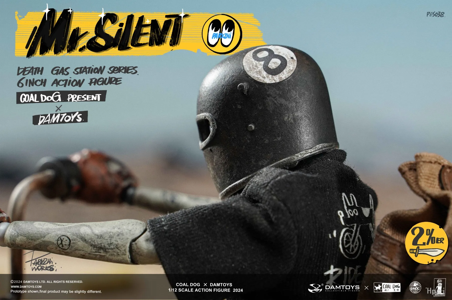 Original】Coal Dog DAMTOYS PES038 PES040 Death Gas Station Series