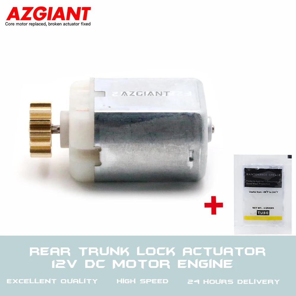 

AZGIANT For Peugeot 2008 208X 308S Rear Trunk Lock Actuator for Central Locking System High-Quality 12V DC Motor Engine