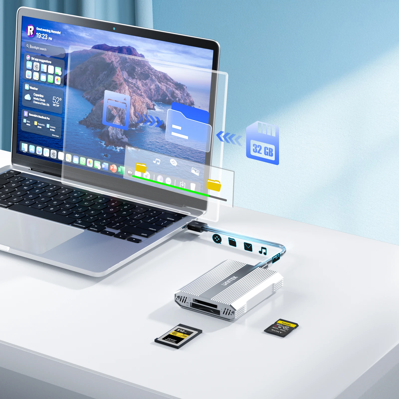 USB 10 Гбит/с 4-в-1-концентратор для чтения карт памяти SD4.0 MicroSD CFexpress Type B Адаптер USB-A 3.2 Gen2 Plug & Play для iPhone 16 USB 10 Гбит/с 4-в-1-концентратор для чтения карт памяти SD4.0 MicroSD CFexpress Type B Адаптер USB-A 3.2 Gen2 Plug & Play для iPhone 16