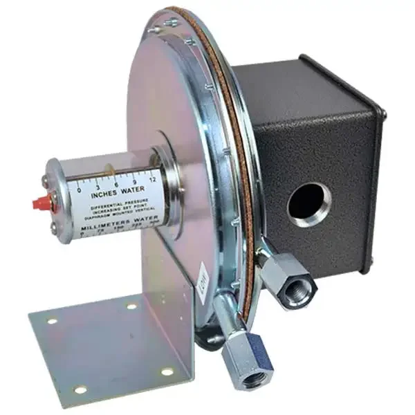 Original American SOR Pressure Switch 107AL-N12-P1-F1A Weatherproof Differential Pressure Switch Low Range