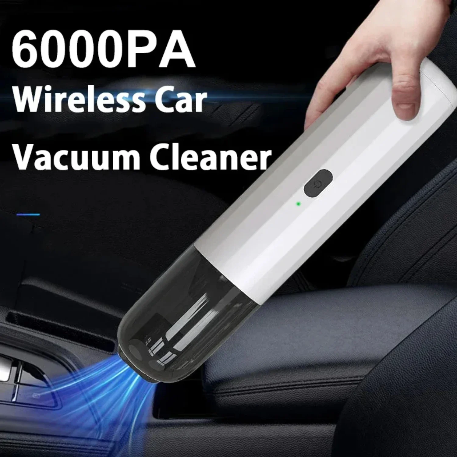 Car vacuum cleaner Portable mini handheld vacuum cleaner Intelligent household car dual purpose wireless  vacuum cleaner