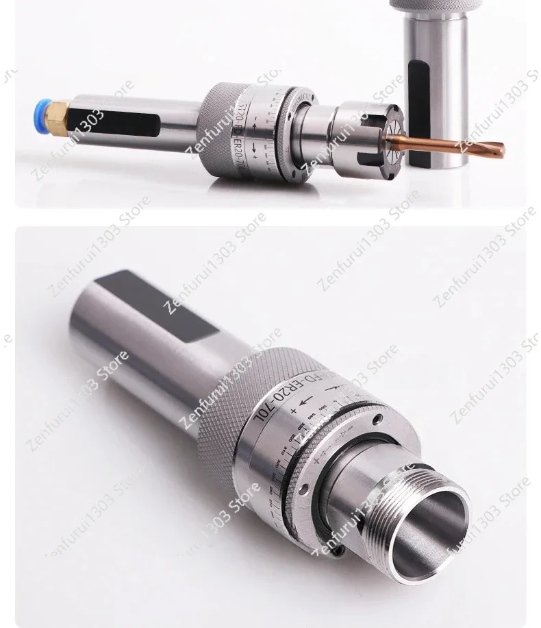 

Floating Reamer Holder with Internal Coolant for High-Pressure Machining and Hydraulic Cylinder Boring