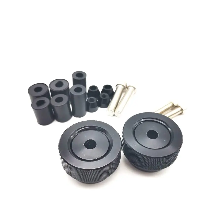 

Universal Black Motorcycle Cruise Control Throttle Clamp End Bar Speed Control Kit